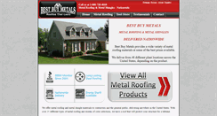 Desktop Screenshot of bestbuymetals.com